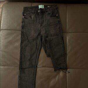 Judith March High Rise Black Jeans